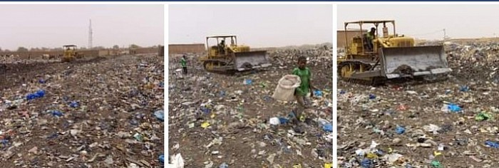 Landfill next to Djamadjé Market